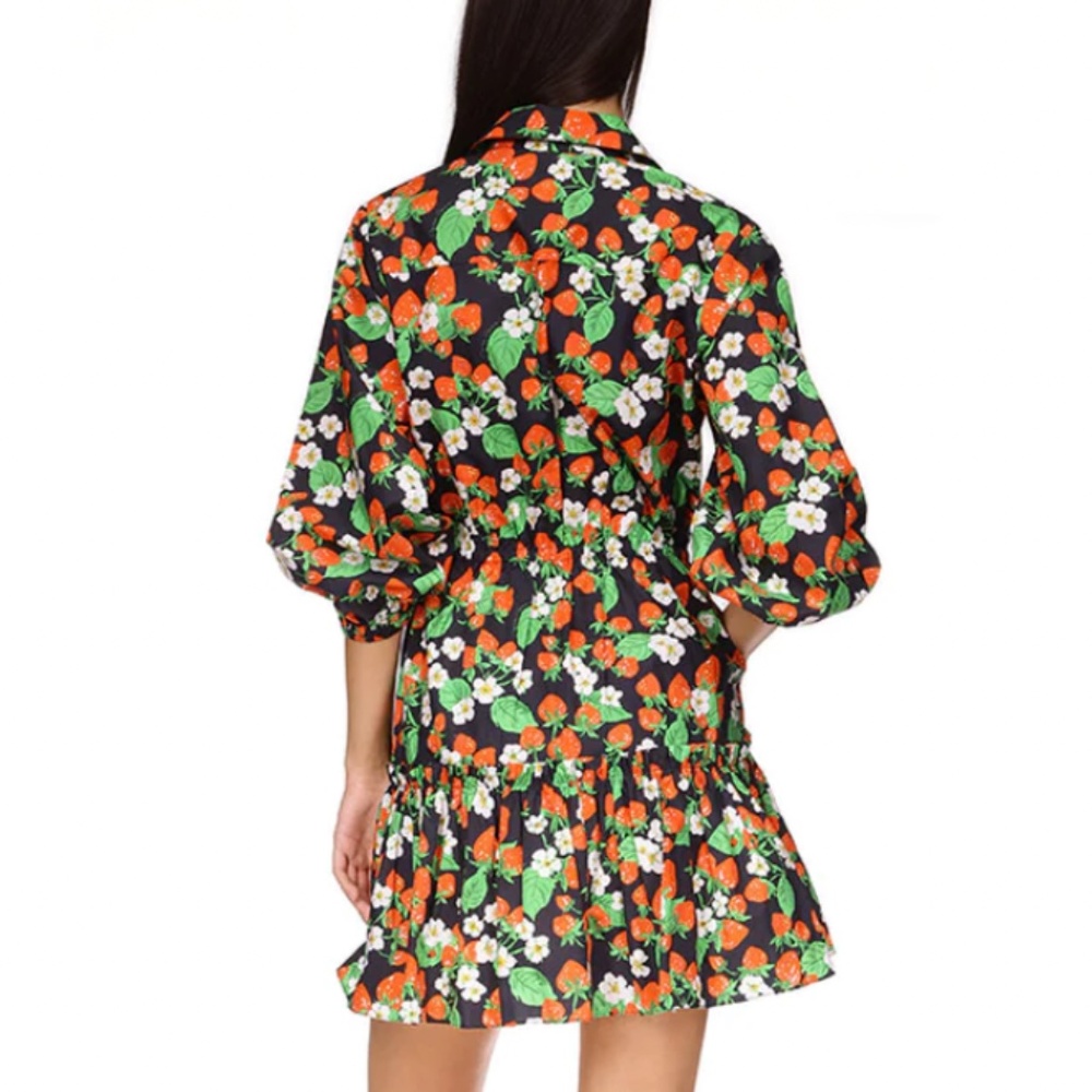 Cara Cara Robin Dress - Wild Black Strawberry - Picture 9 of 9